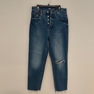 Old Navy Blue Straight Leg Jeans with Vintage Appeal